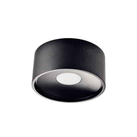 Texture mate, noir simple, confort léger Luminaire monté en surface