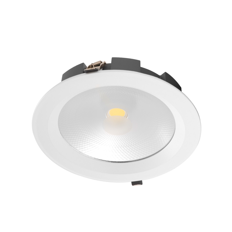 Downlight LED fixe facile à entretenir pour hôtel 